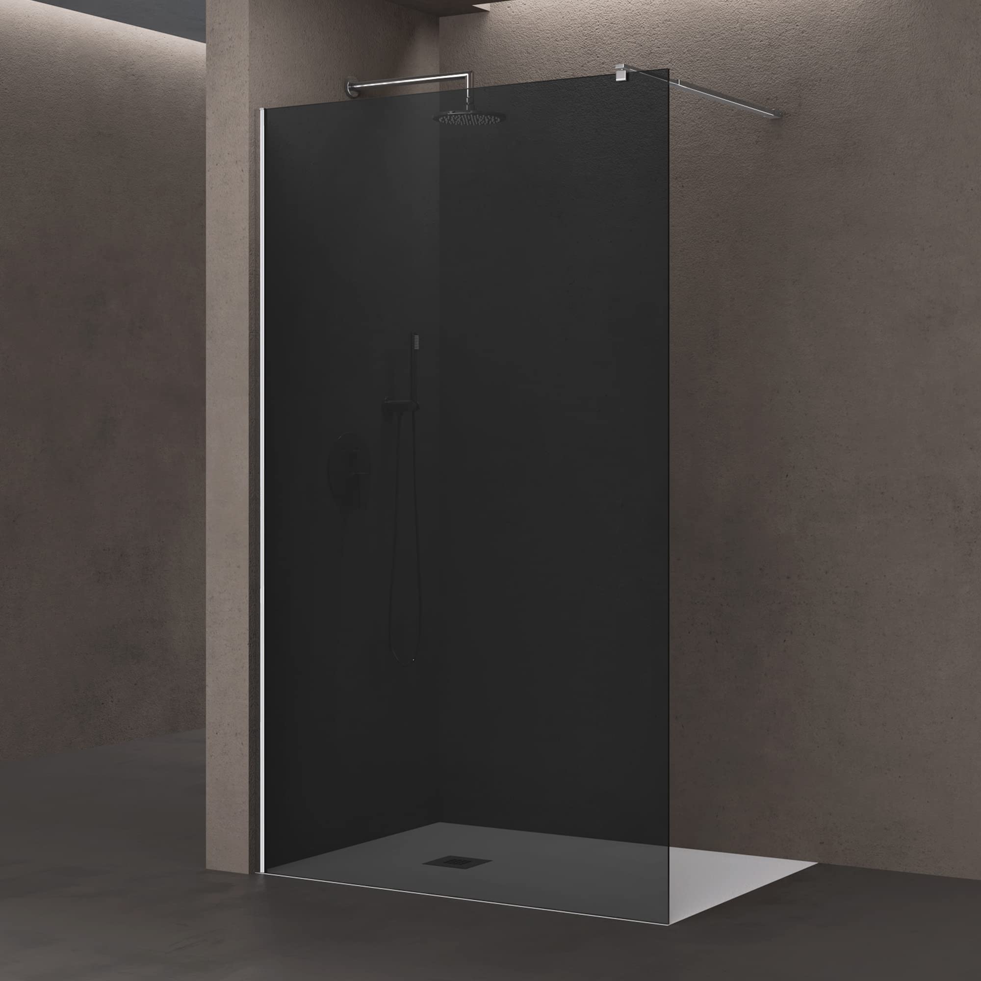 doporro-bremen-paroi-de-douche-italienne-90x200-cm-gris-teint image 8