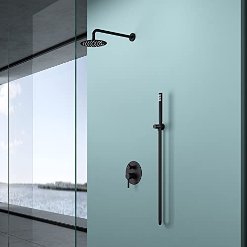 doporro-sogood-colonne-douche-encastr-e-noir-mat-compl-te image 8