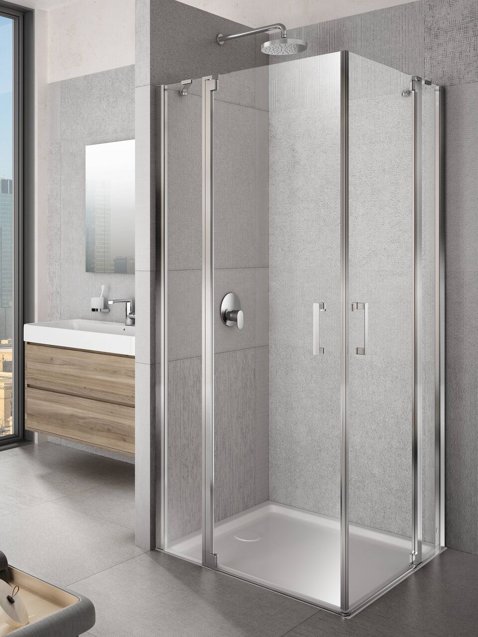 provex-jolly-je-2-paroi-de-douche-porte-saloon-2000-mm image 1