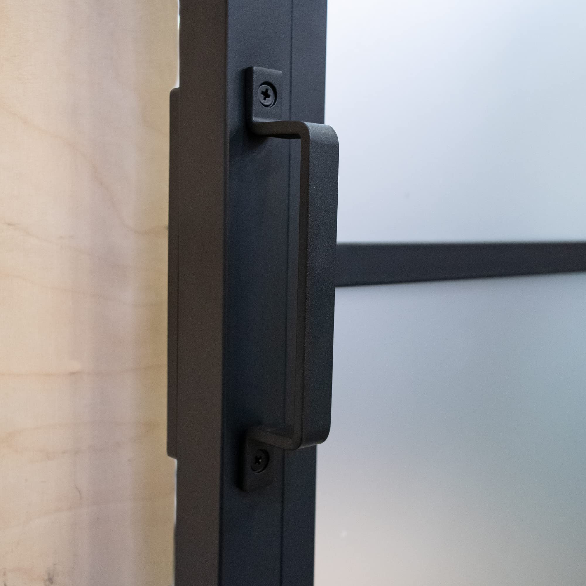 schulte-porte-coulissante-verre-102x220-noir-syst-me-ouvert image 4