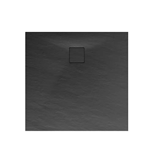 schulte-receveur-douche-rectangulaire-90x140-effet-pierre-anthracite image 6
