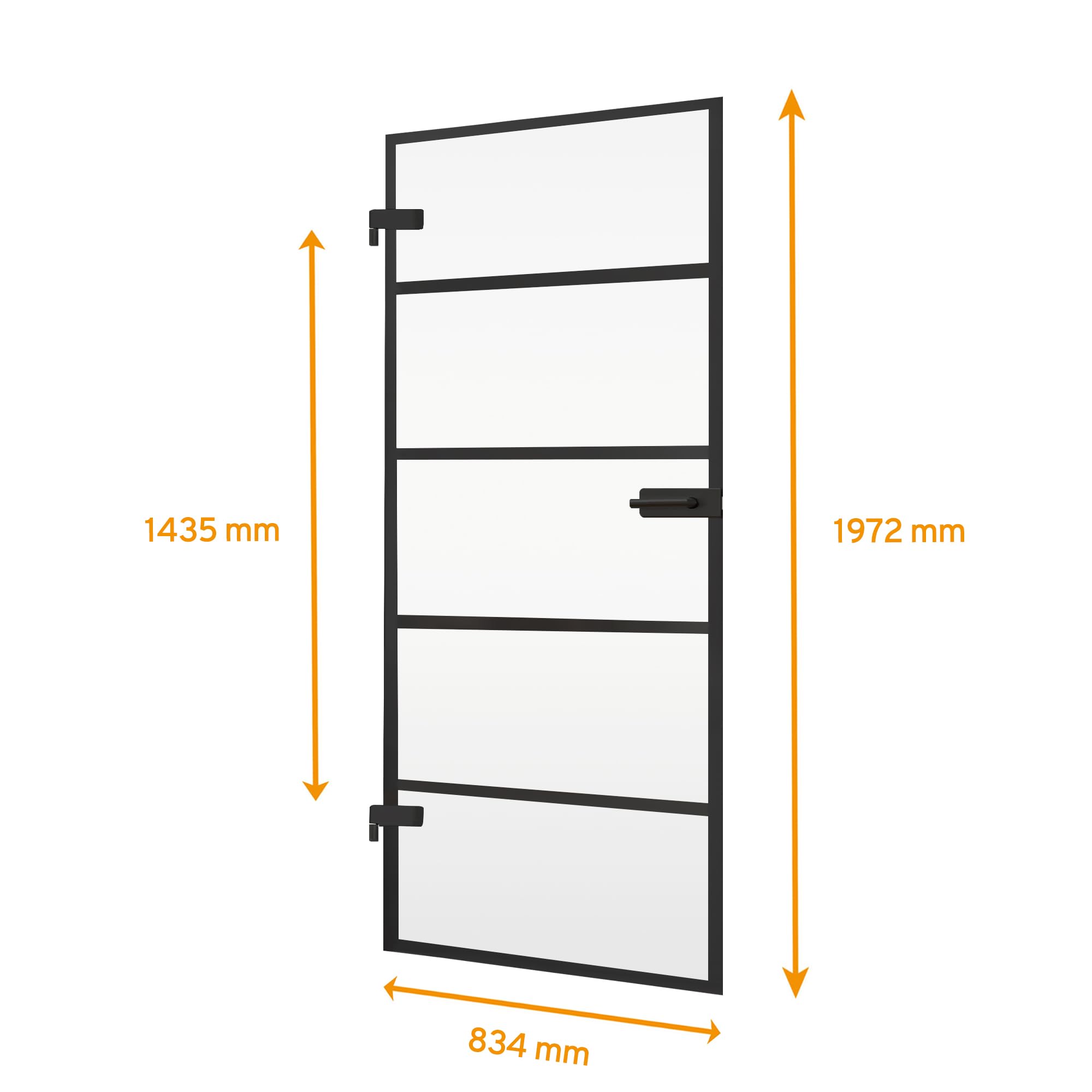 schulte-portes-int-rieures-bloc-porte-loft-verre-83x197-noir image 2