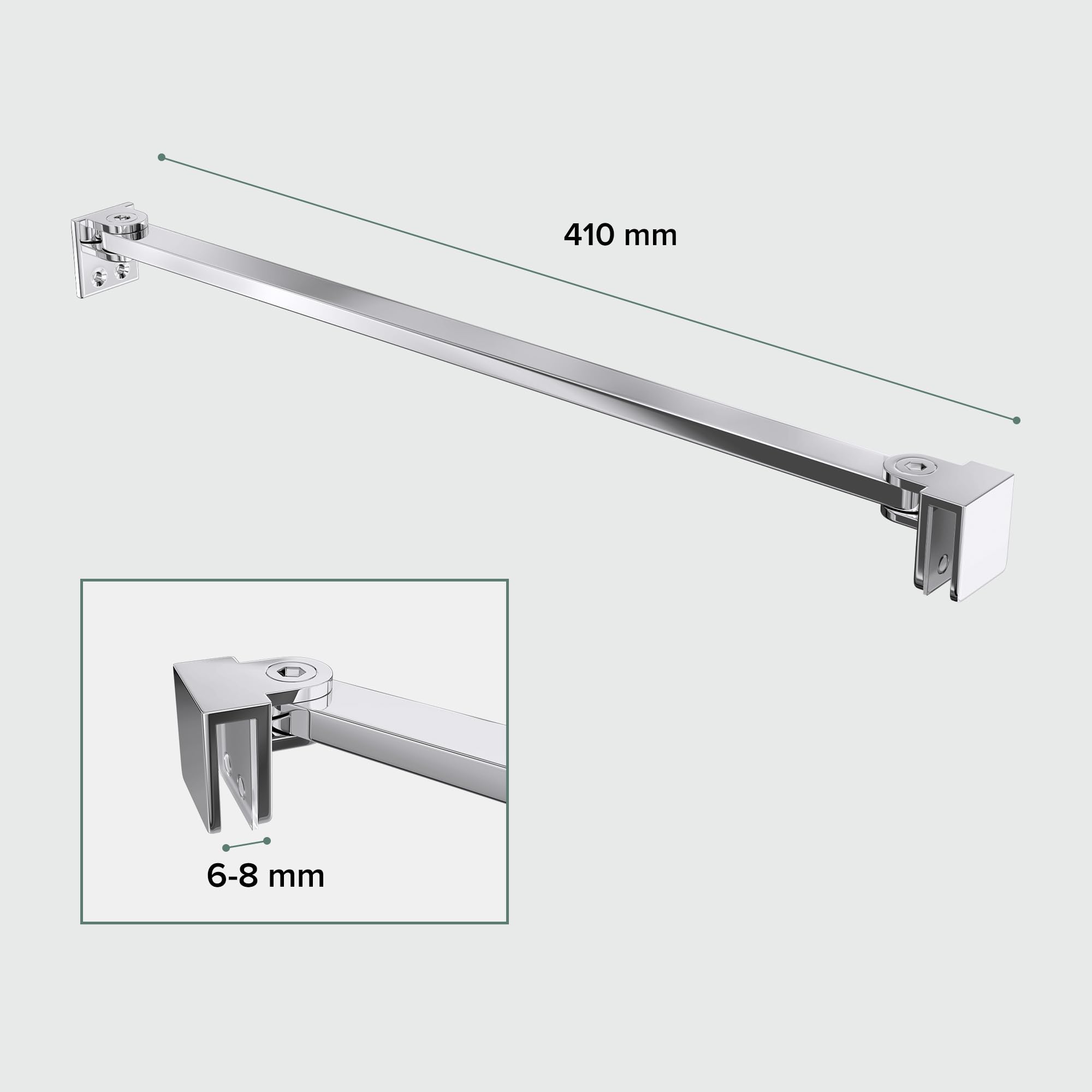 doporro-barre-de-stabilisation-chrom-e-paroi-douche-41-cm image 7