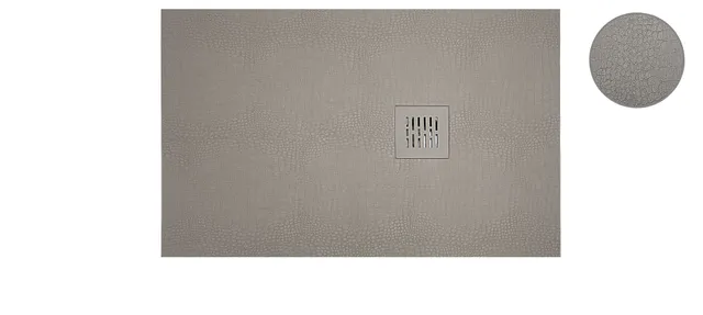 krone-kreation-receveur-de-douche-taupe-solid-stone image 1