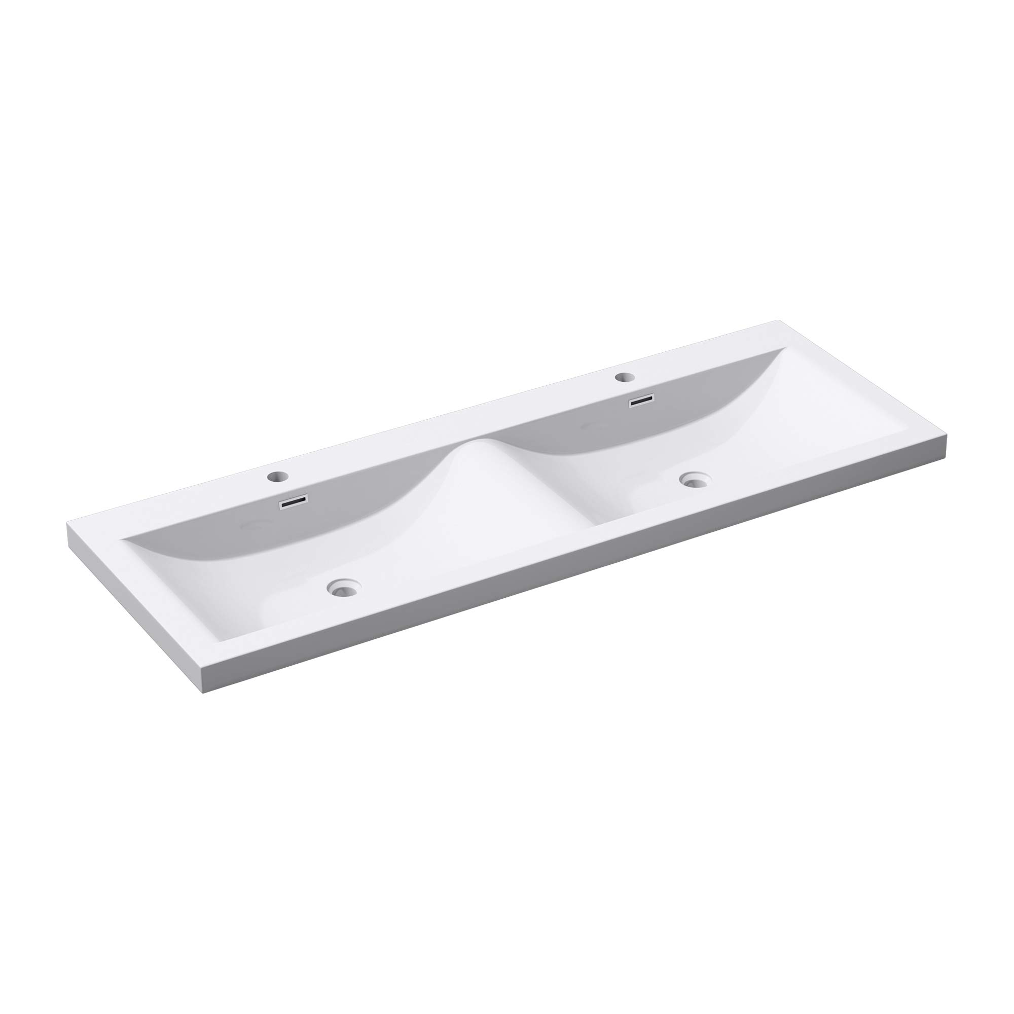 doporro-colossum03-double-vasque-encastrable-blanc-144-cm image 1