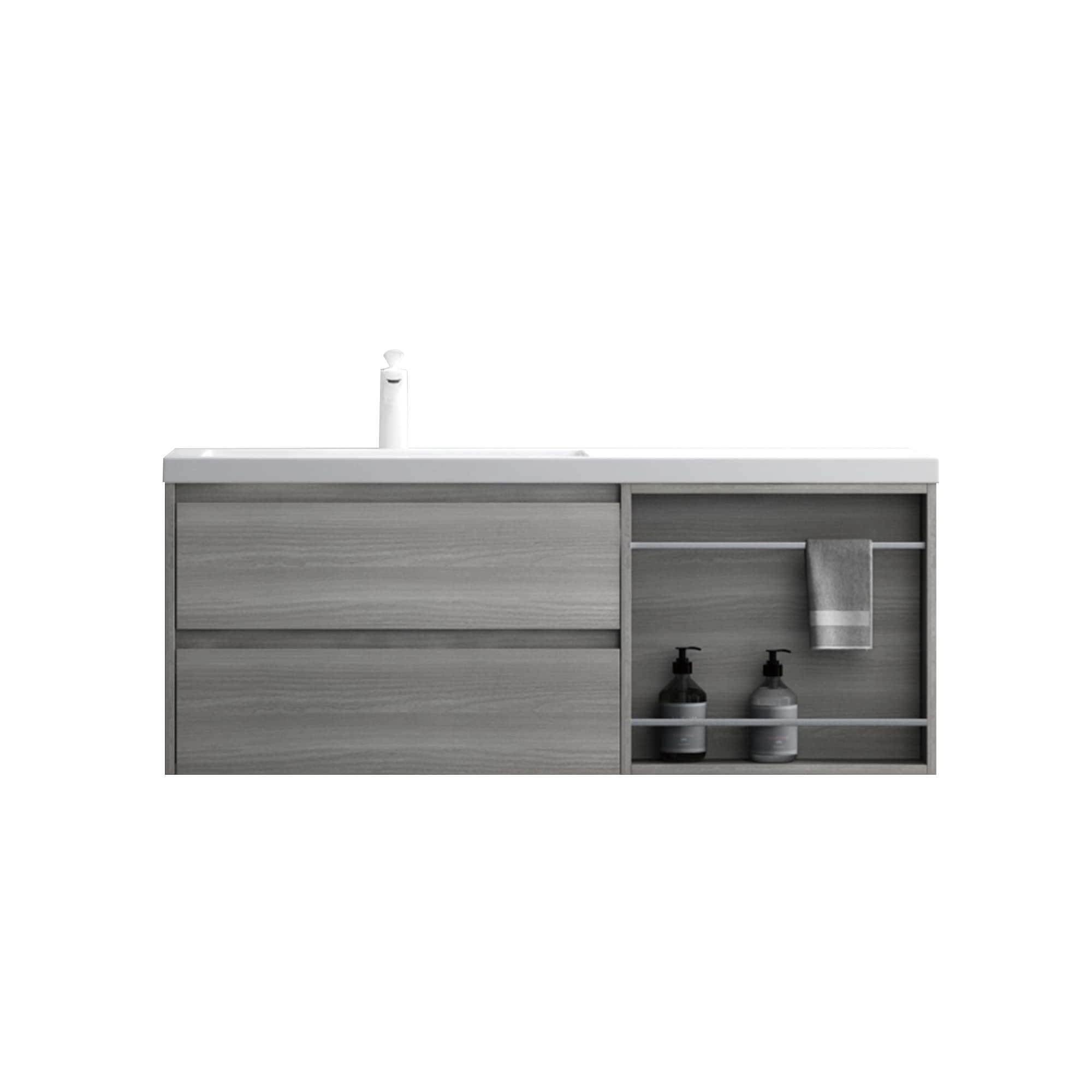 doporro-meuble-salle-de-bain-suspendu-120-cm-ch-ne-fonc image 6
