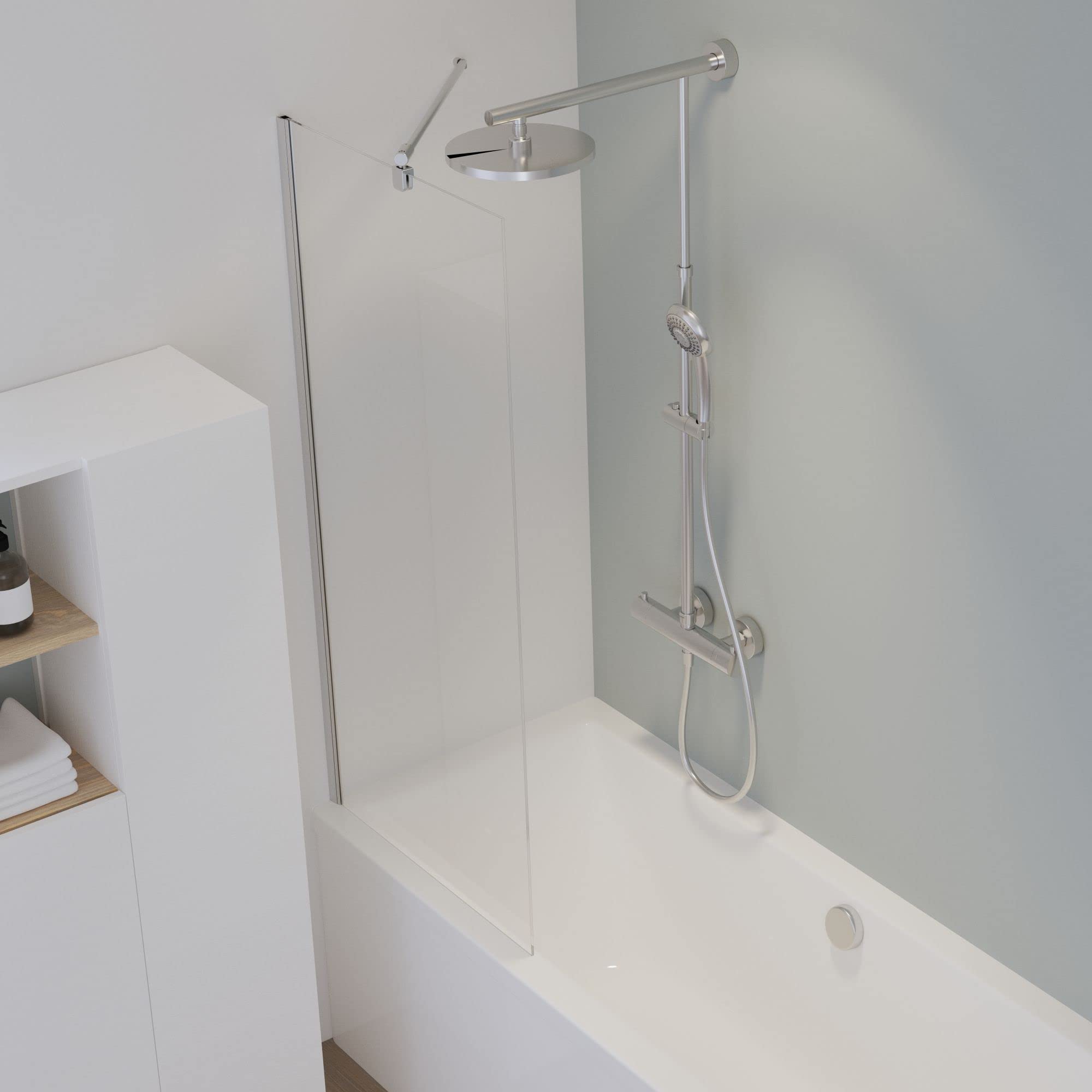schulte-pare-baignoires-fixe-90x120-cm-aspect-chrom-5-mm image 2