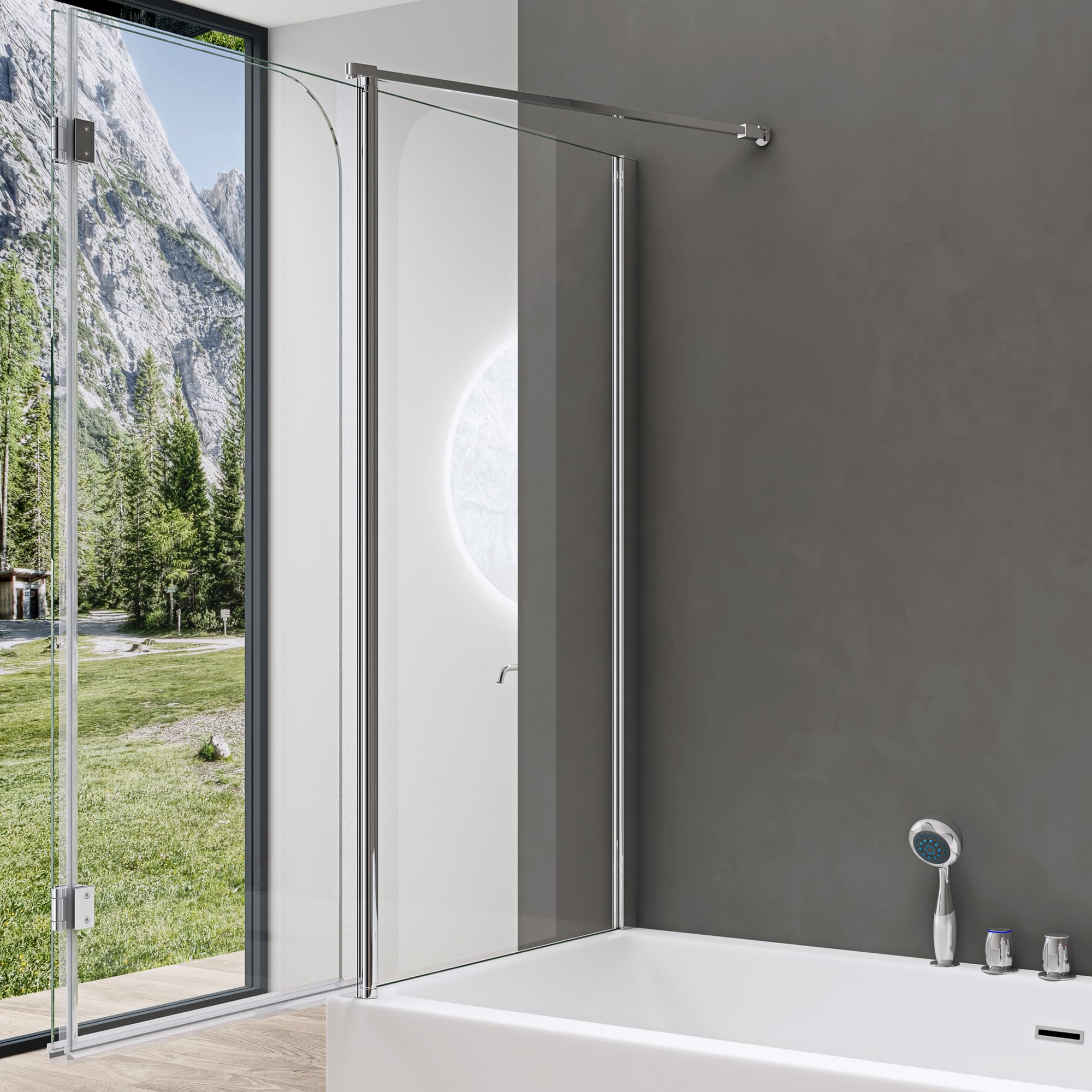 doporro-cortona113-pare-baignoire-70x120x140cm-verre-gauche image 3