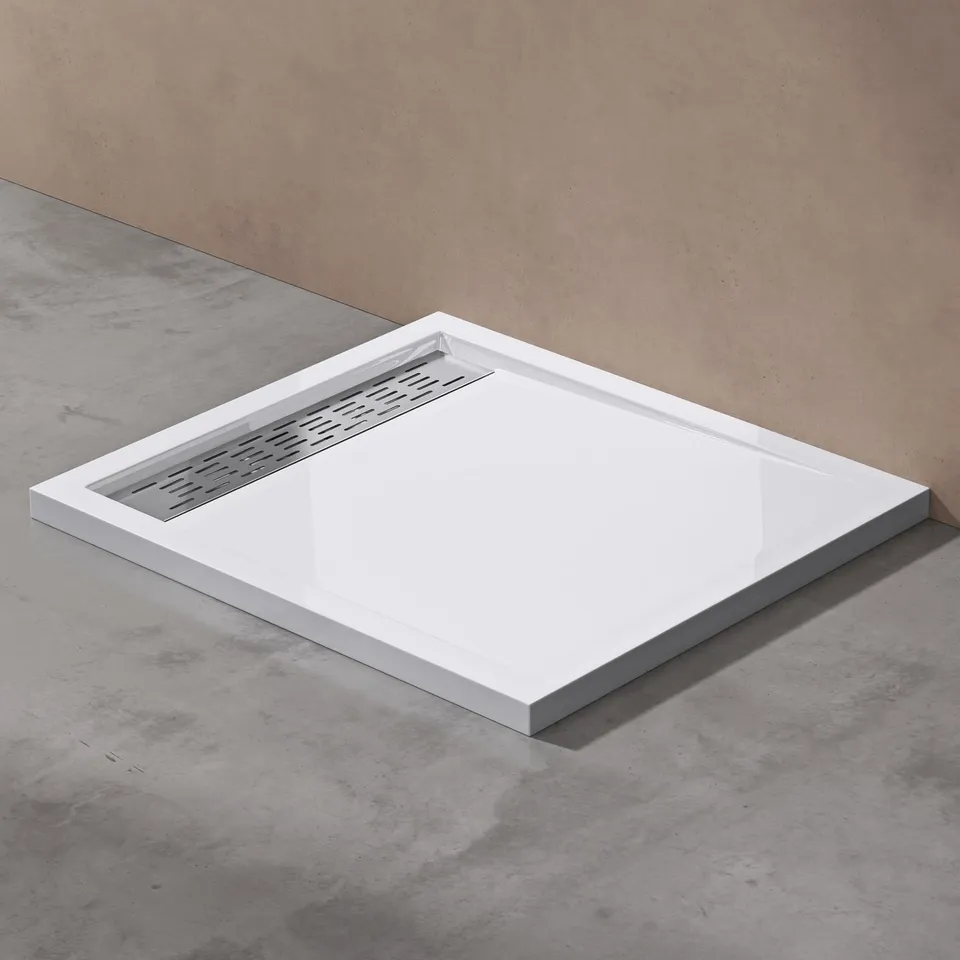 doporro-xetro04w-receveur-90x100cm-rectangulaire-extra-plat-blanc image 1