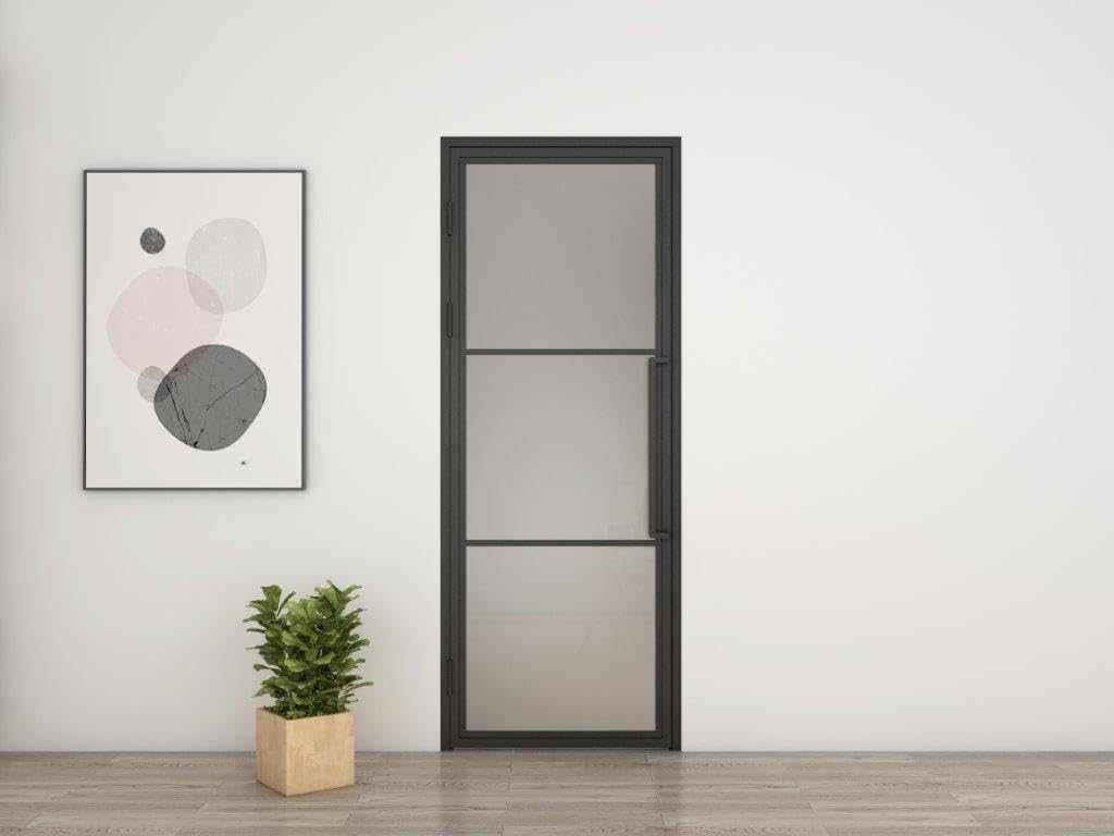schulte-portes-int-rieures-loft-verre-90x215-noir-tirant-gauche image 3
