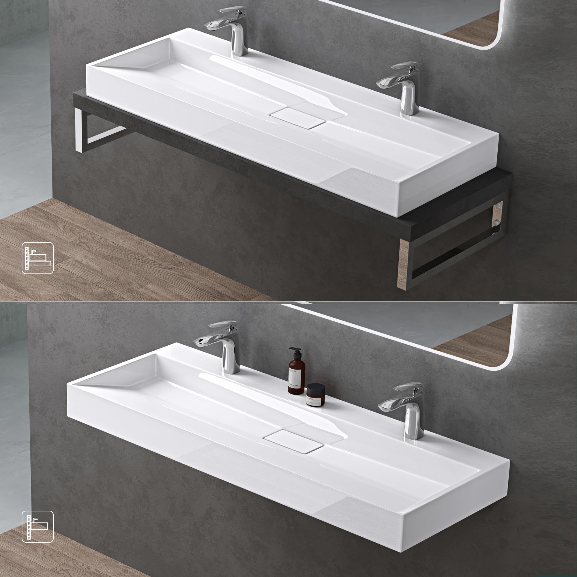 doporro-colossum19-120x46x11cm-lavabo-double-blanc-120-cm image 4