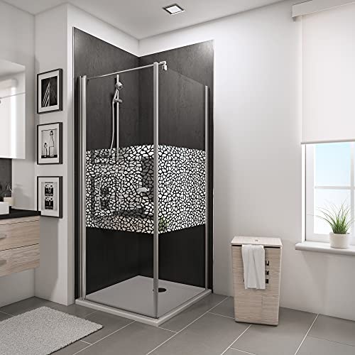 schulte-porte-pivotante-80x193-paroi-douche-galets-avec-laterale image 5