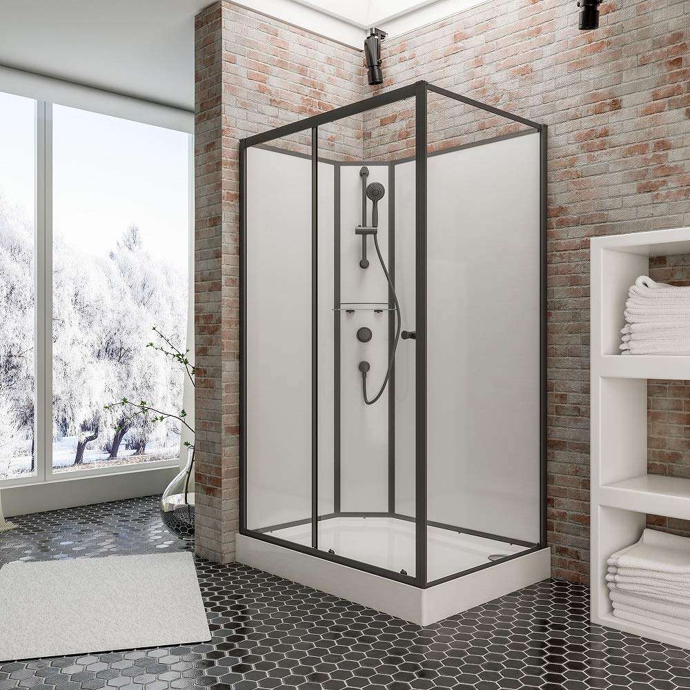 schulte-cabine-int-grale-120x80-noire-coulissante-gauche image 1
