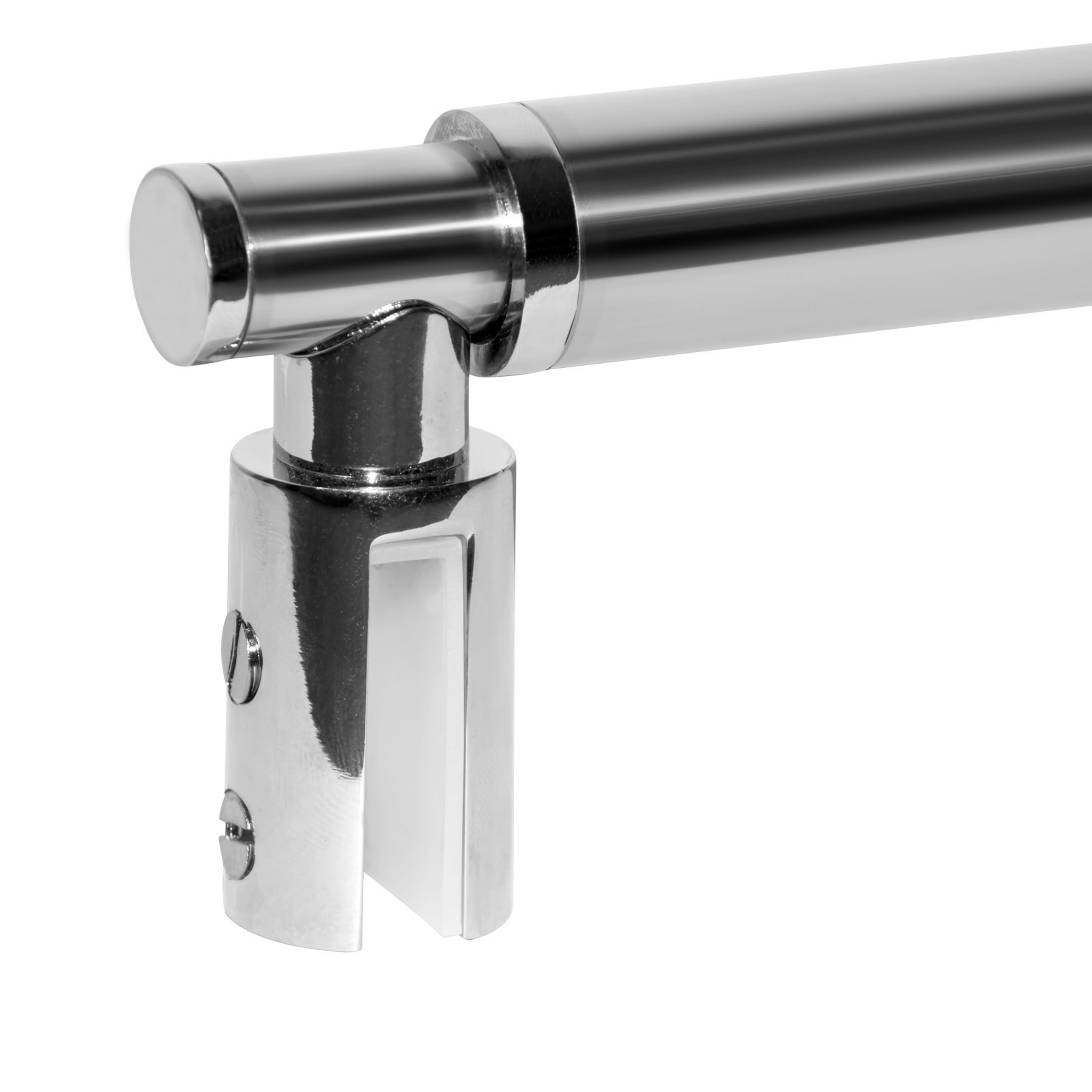 schulte-barre-stabilisation-douche-122cm-chrom-verre-6-8mm image 1
