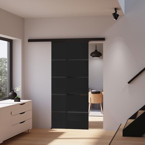 schulte-porte-coulissante-verre-gris-90x203cm-anthracite-8mm image 5