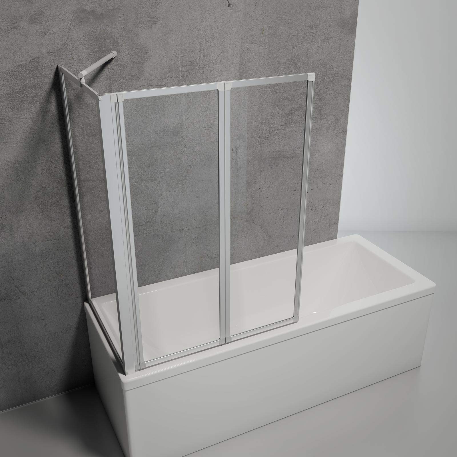 schulte-pare-baignoires-cran-2-volets-paroi-75-cm-coller image 1