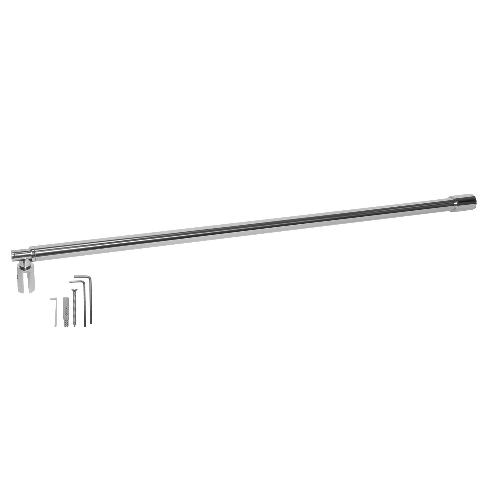 schulte-barre-stabilisation-douche-122cm-chrom-verre-6-8mm image 2