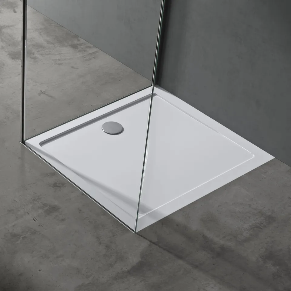 doporro-faro2-receveur-de-douche-blanc-extra-plat-90x100 image 1