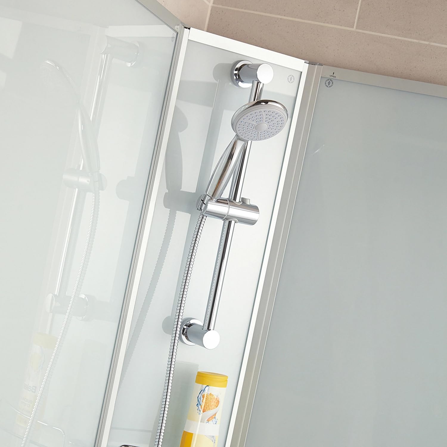 schulte-cabine-de-douche-int-grale-94x110x215-cm-alu-coulissante image 5