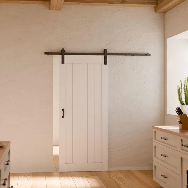 schulte-portes-int-rieures-porte-coulissante-bois-90x215cm-blanc image 1
