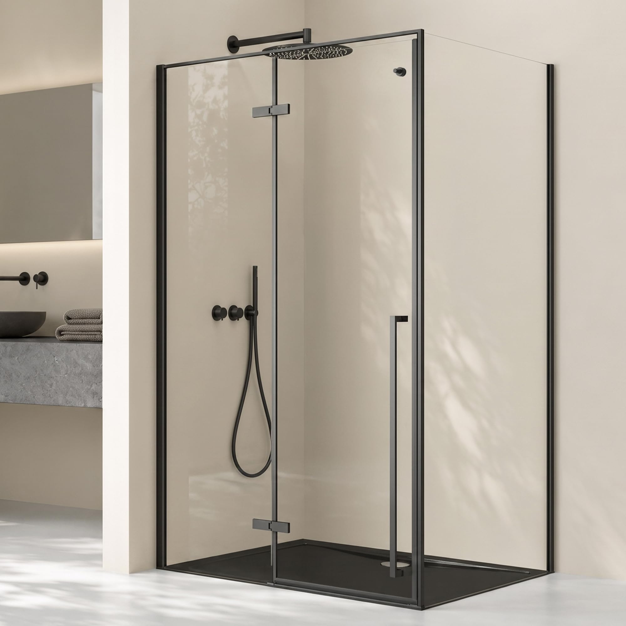 doporro-ravenna64k-cabine-douche-90x140-pivotante-sans-bac image 1
