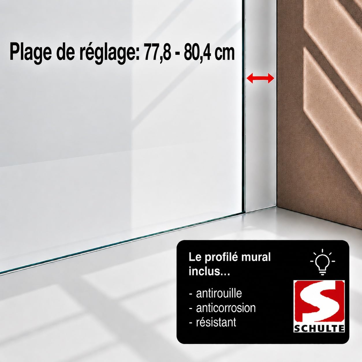 schulte-parois-douche-porte-pivotante-80x192-argent-r-versible image 5