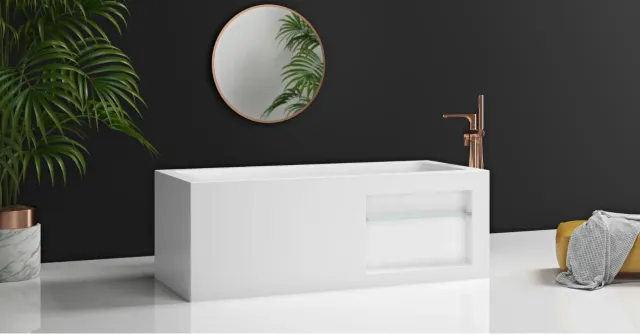krone-minsk-baignoire-blanc-brillant-avec-rangement image 1