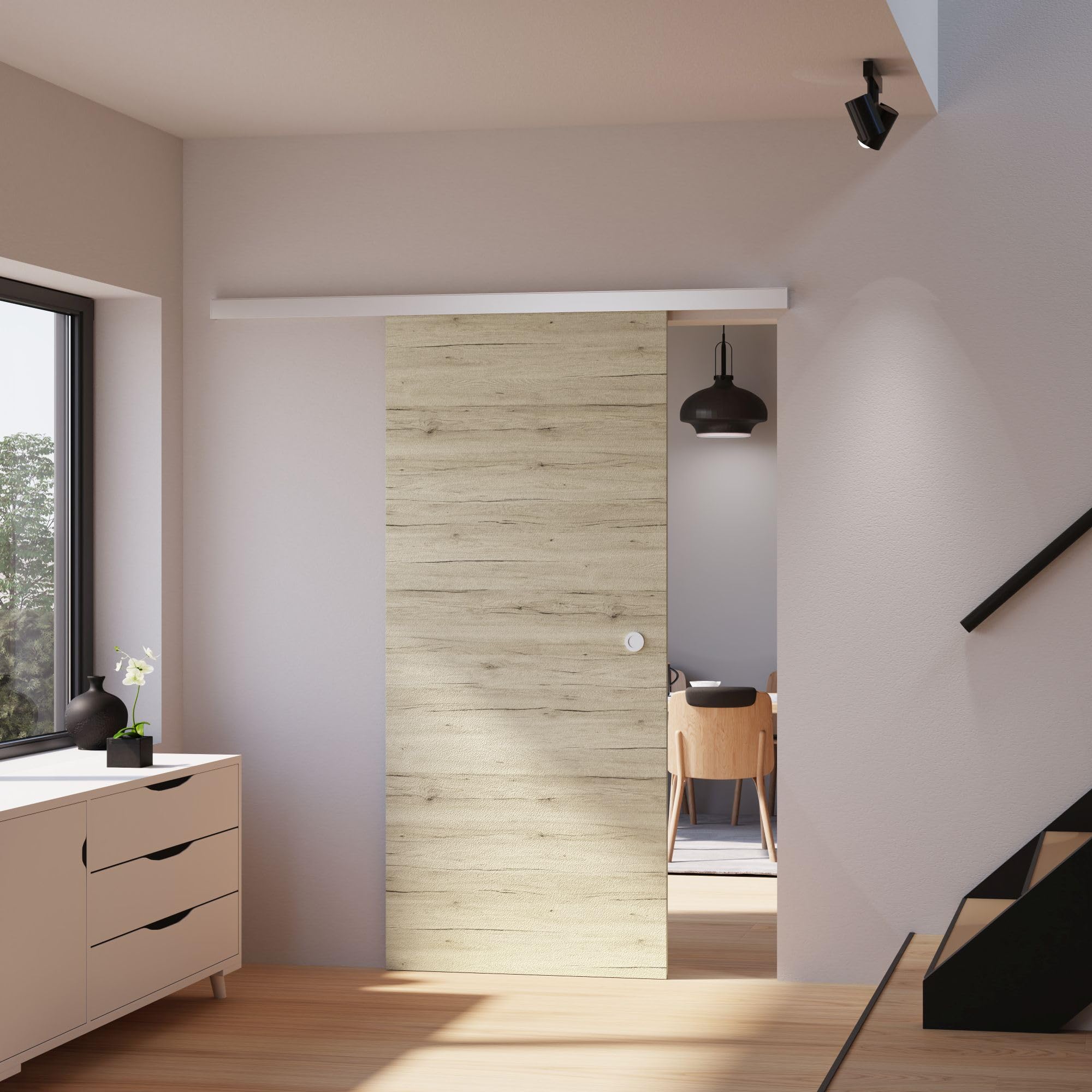 schulte-portes-int-rieures-porte-coulissante-bois-88x203-ch-ne-san-remo image 1