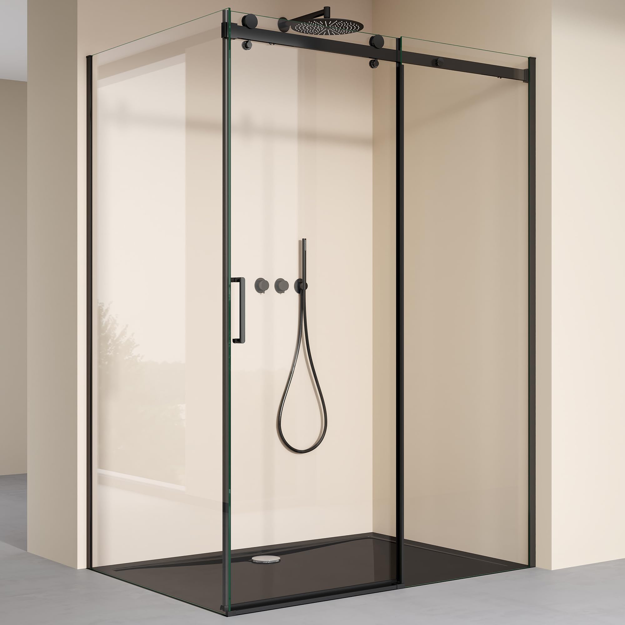 doporro-duschkabinen-cabine-de-douche-75x100cm-porte-coulissante-blanc image 1