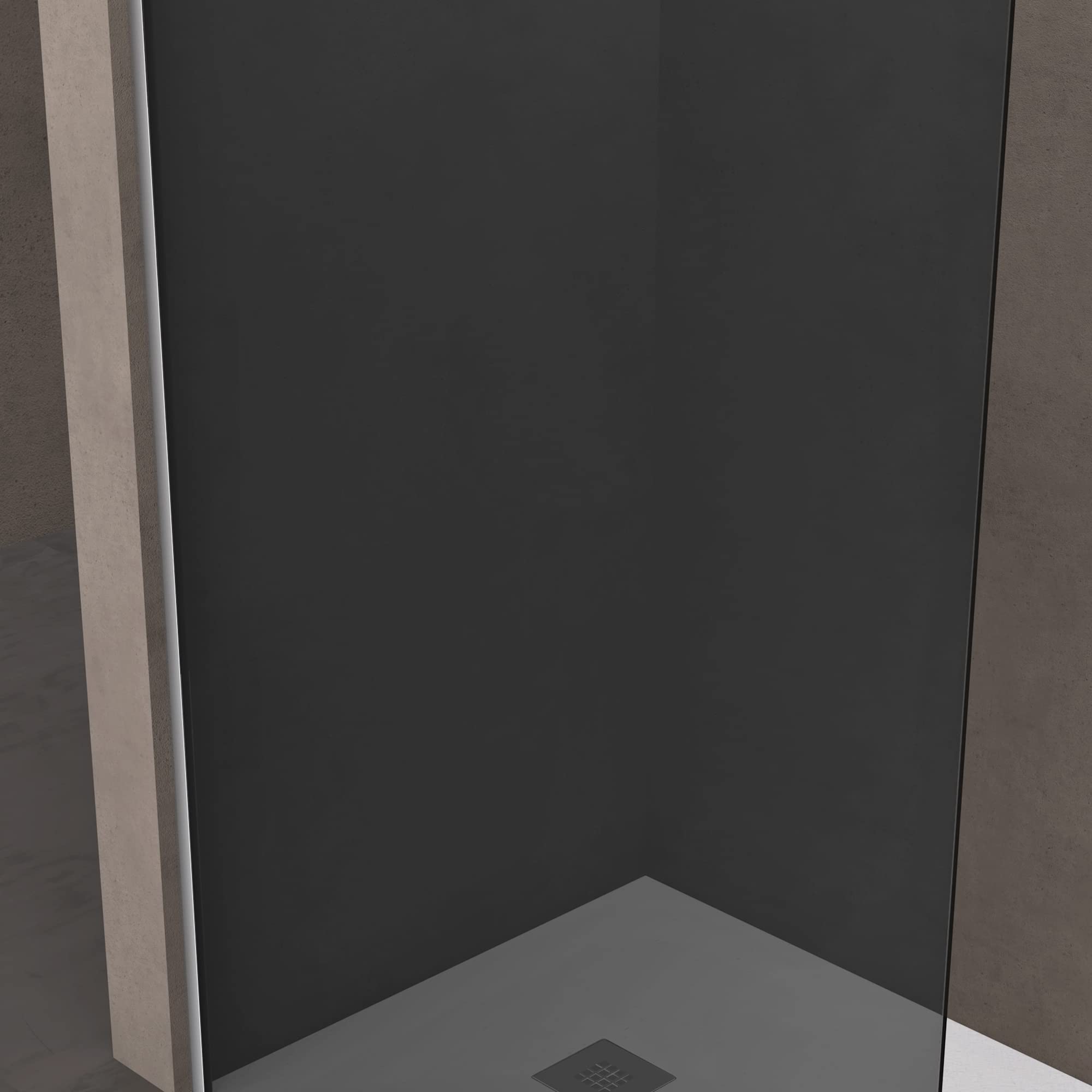 doporro-bremen2vg-paroi-de-douche-gris-teint-100x200cm-10mm image 4