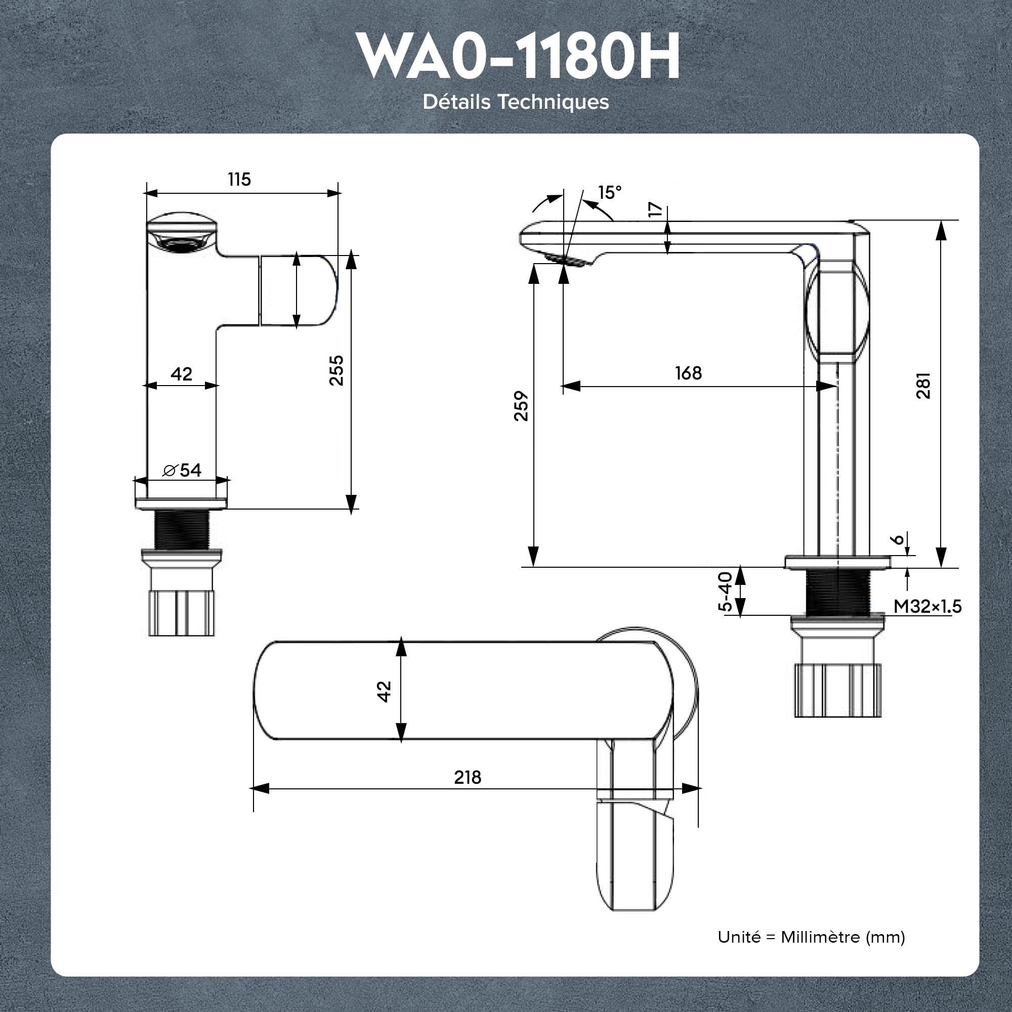 doporro-mitigeur-lavabo-laiton-chrom-28-1-cm-cartouche-c-ramique image 8