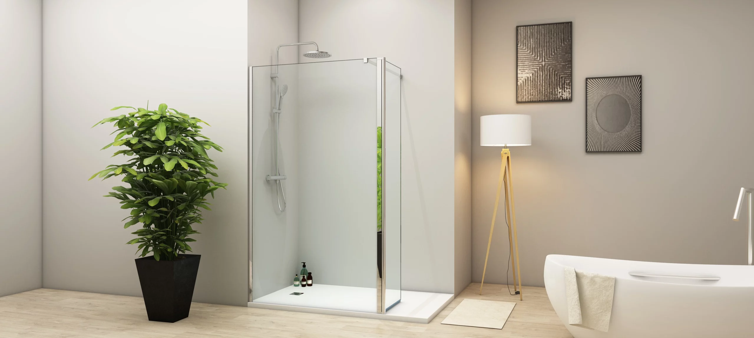 krone-astra-paroi-walk-in-douche-ouverte-ou-ferm-e image 2