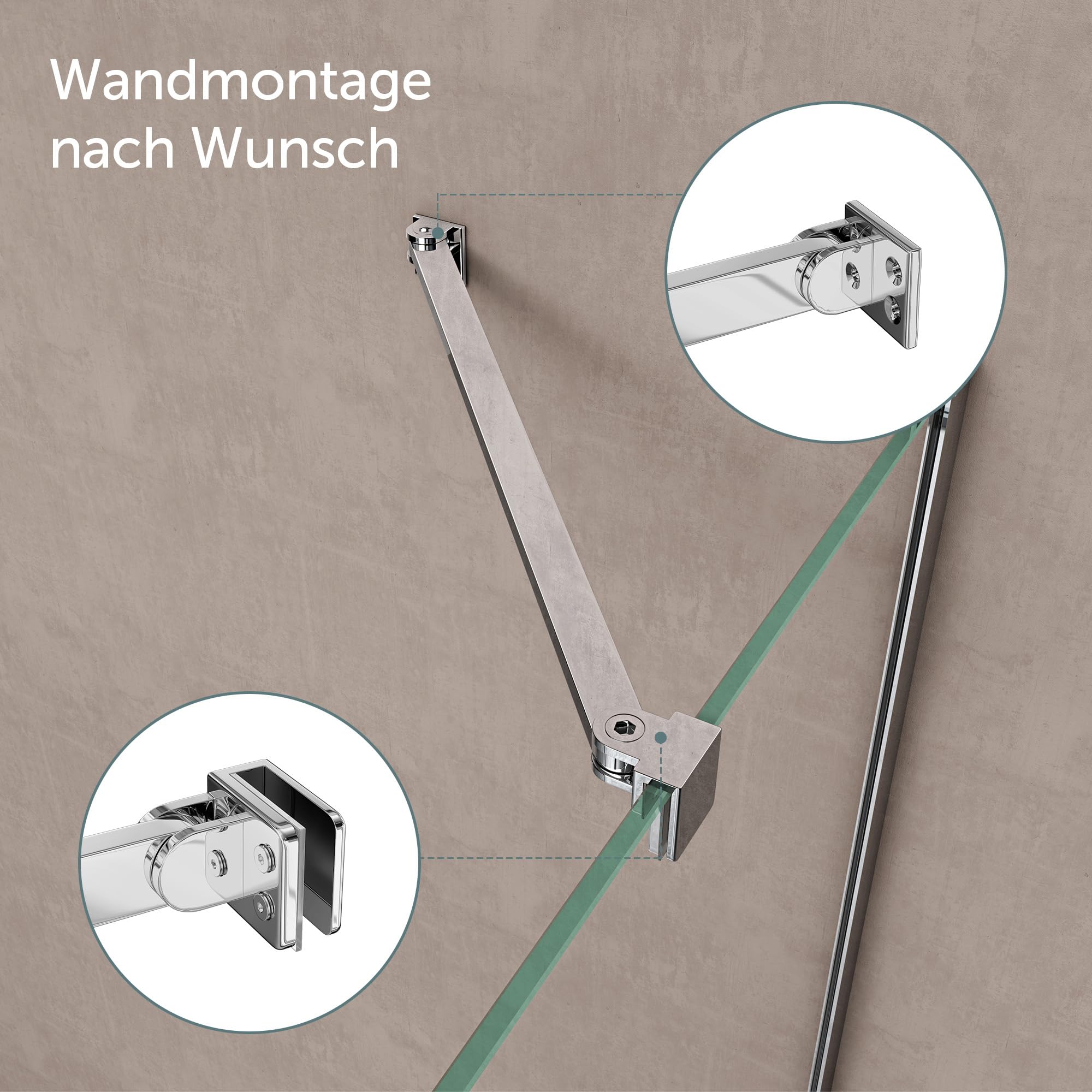 doporro-barre-de-stabilisation-chrom-e-paroi-douche-41-cm image 2