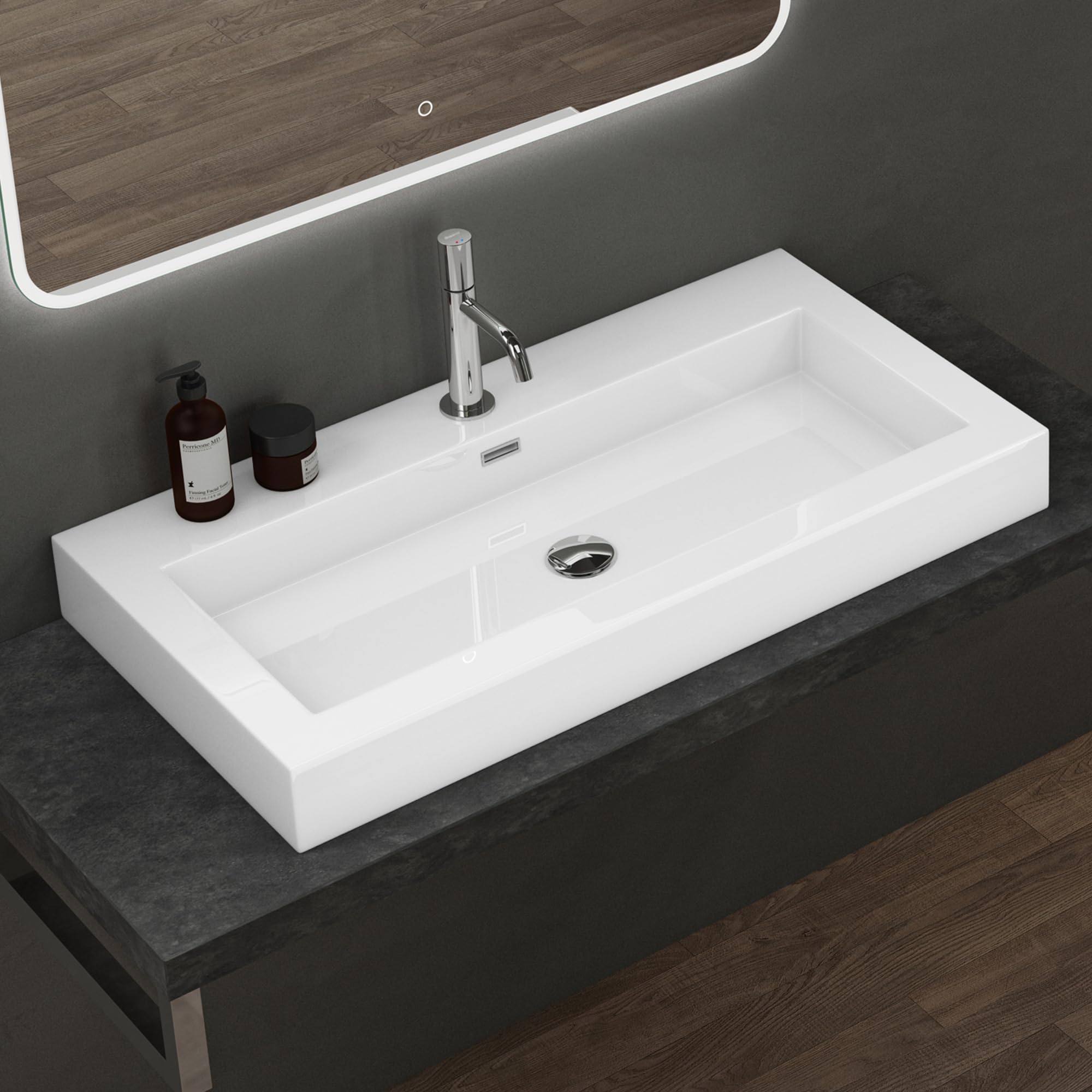 doporro-colossum18-lavabo-suspendu-blanc-90x48x10-cm image 1