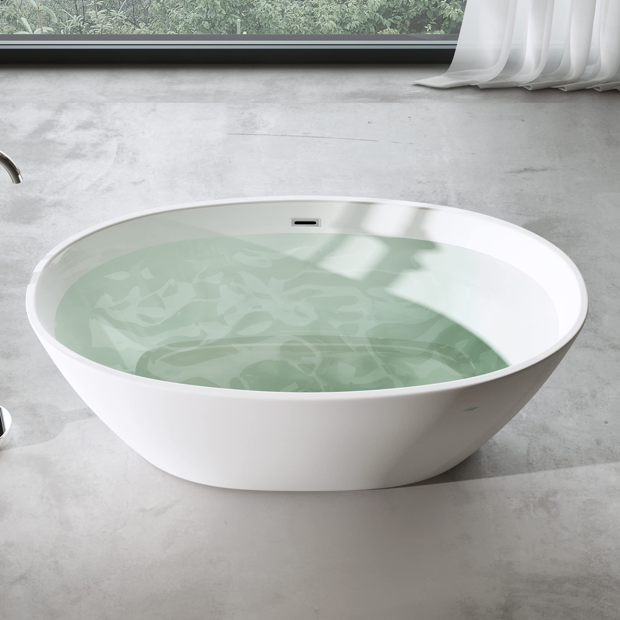 doporro-vicenza599-baignoire-lot-ovale-170-cm-blanche image 2