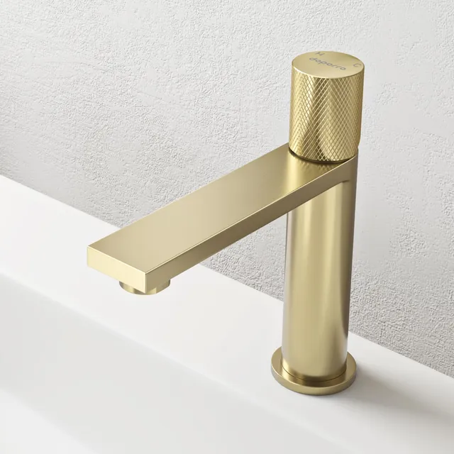 doporro-mitigeur-lavabo-or-bross-inox-17-7-cm image 1
