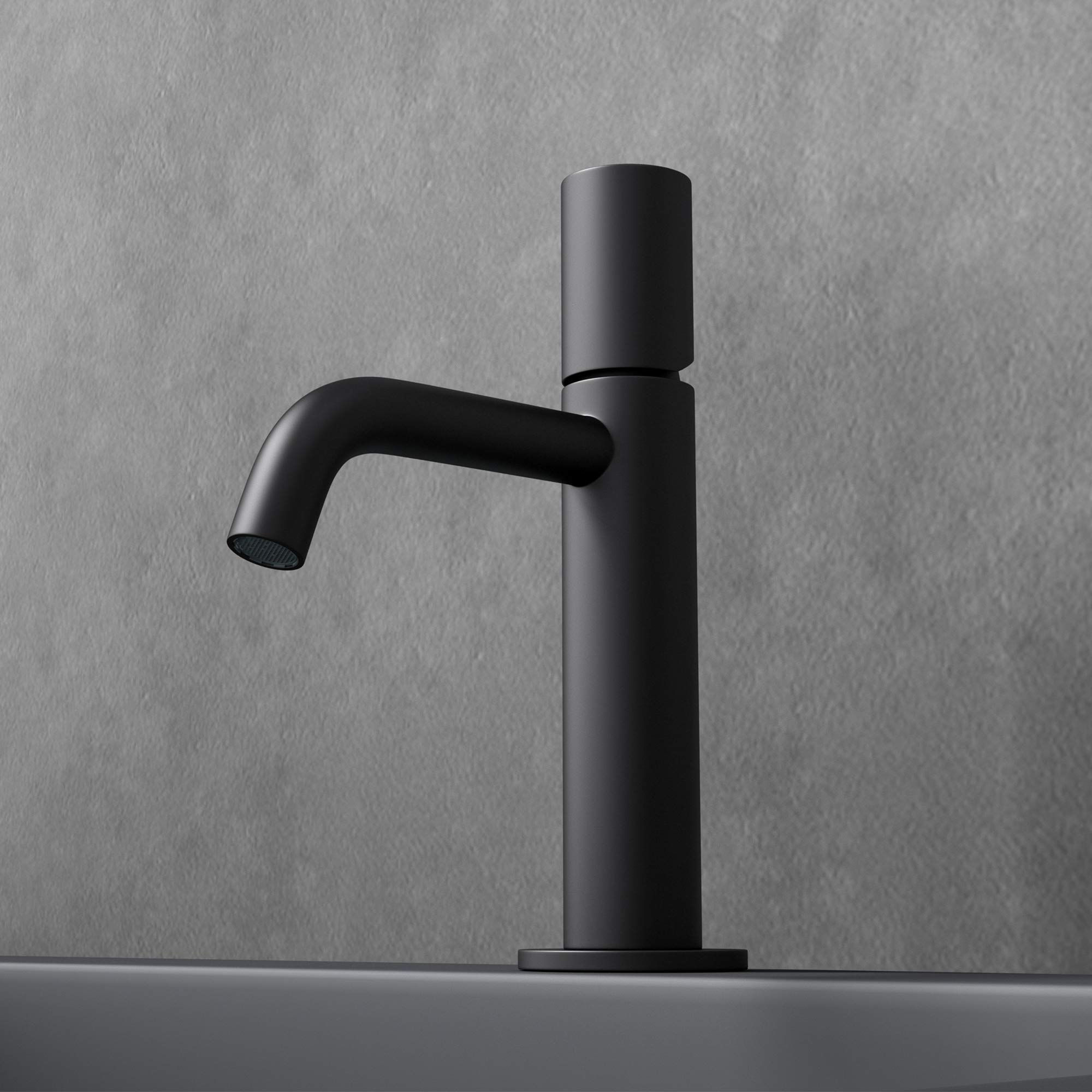 doporro-mitigeur-lavabo-noir-mat-20-7-cm-laiton image 3