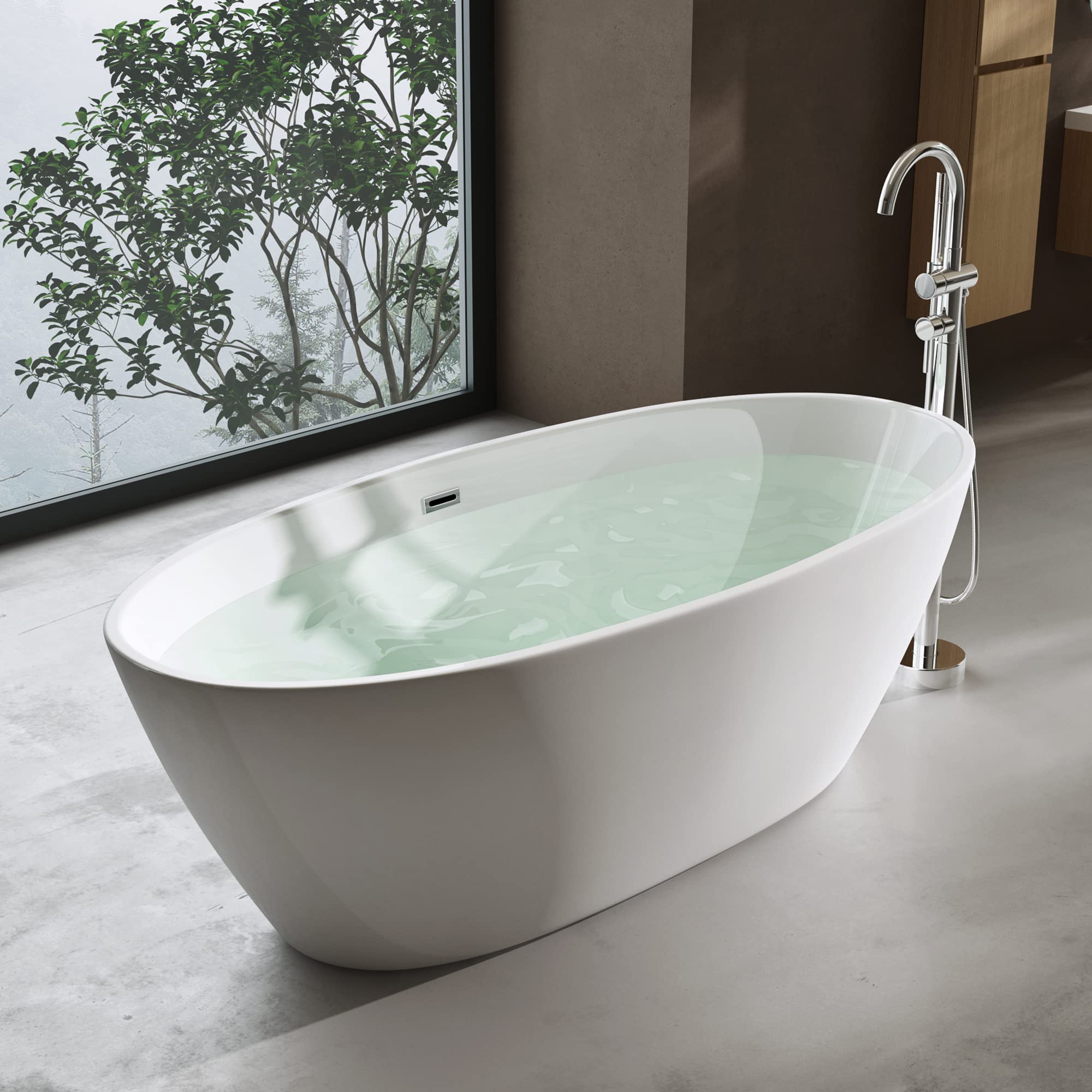 doporro-vicenza599-baignoire-lot-ovale-170-cm-blanche image 1