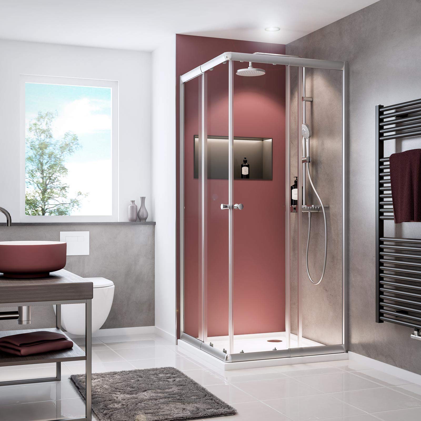 schulte-porte-douche-angle-75-90x180-coulissante-rayures image 7