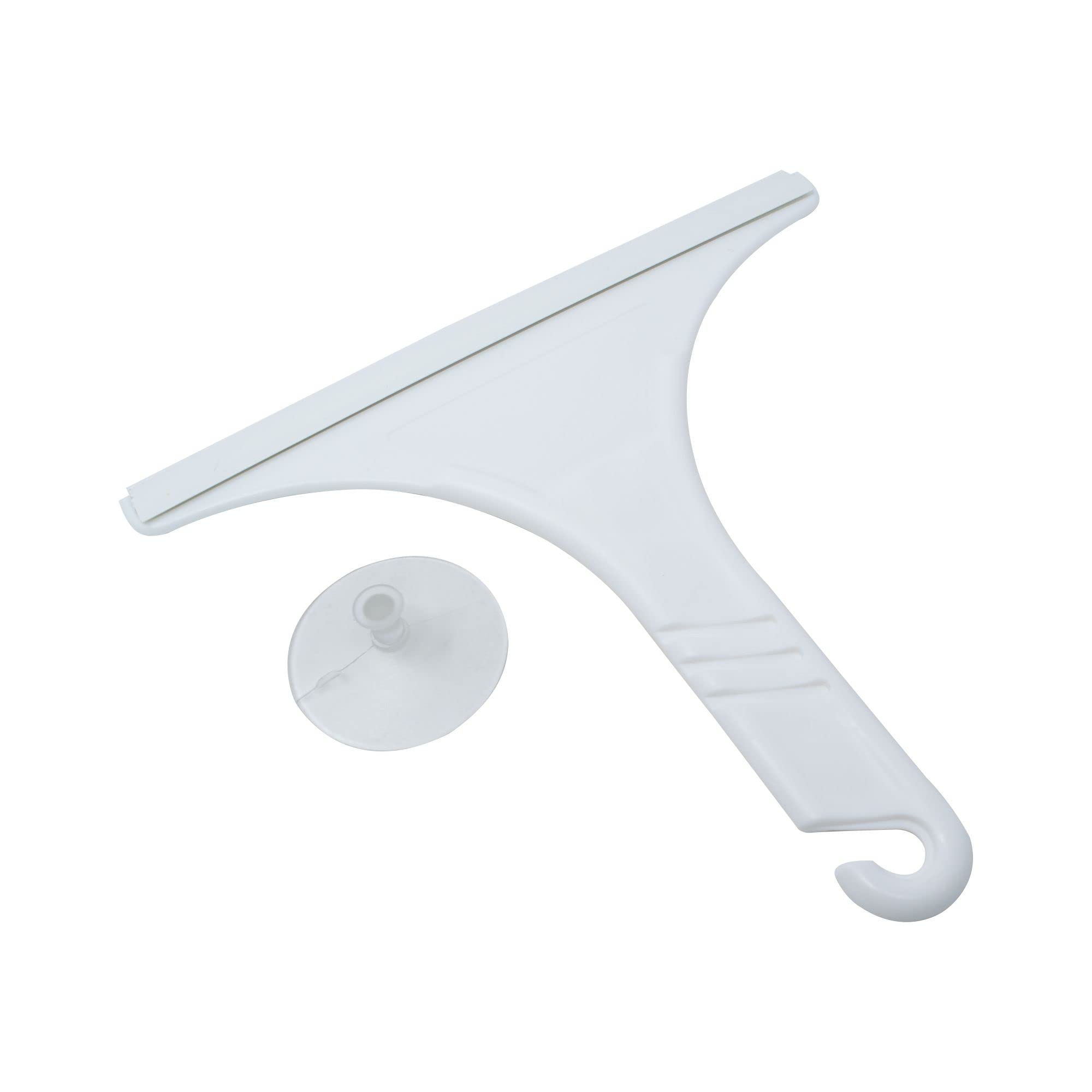 schulte-raclette-douche-25cm-plastique-blanche-encoche image 4