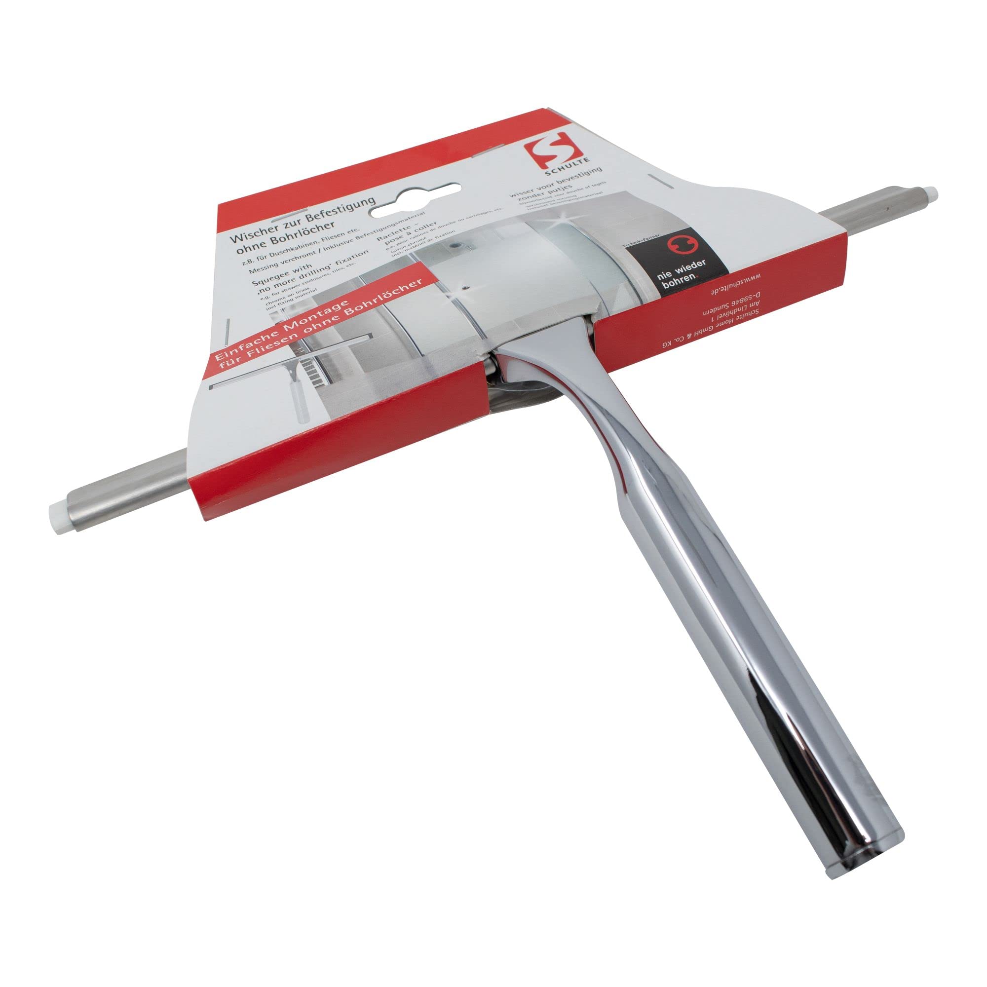 schulte-raclette-de-douche-27cm-laiton-chrom-sans-per-age image 4