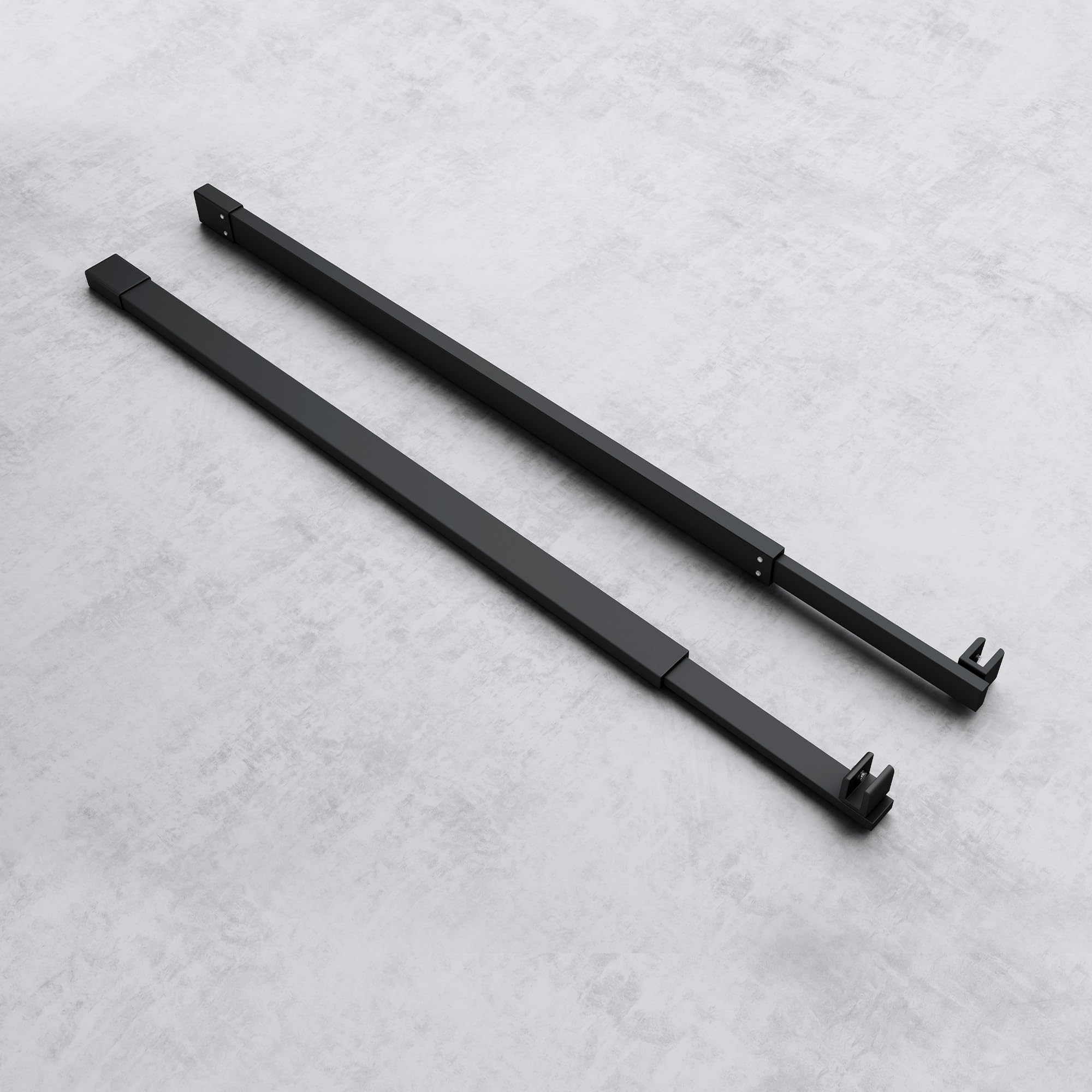 doporro-barre-de-stabilisation-noire-paroi-de-douche-verre-fixe image 3